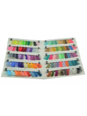 Shade Card 100 Colors for Perfect Matching for Nylon/Silk/Polyster Thread